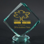 Victoria Sport Trofeum szklane grawerowane z etui +wypełnianie farbą | G022A/GR/F | 2010000255650