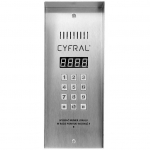 CYFRAL PC-3000RE INOX Cyfrowy panel rozm&oacute;wny, wąski, czytnik RFID, moduł elektroniki CC2000 | PC-3000RE INOX | 5901085056492