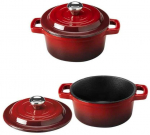 Lumarko Gussk&ouml;nig Wypiekany 6&times; 300ml Mini Dutch Oven Set | GK-49 | 4262448175153