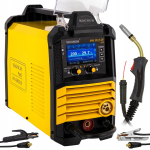Magnum P&oacute;łautomat spawalniczy invertorowy MIG-224 LCD Dual puls synergia MMA 4x4, 200A/60%, 230V, MB24/3,GP50, MMAR, D200 (33054) | 33054 | 5905323124530