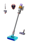 Dyson V15s Detect Submarine 2-in-1 stick vacuum Battery Dry&wet Bagless 0.77 L Nickel, Yellow | 494724-01 | 5025155136218