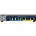 NETGEAR 8-port Ultra60 PoE++ Multi-Gigabit (2.5G) Ethernet Plus Switch Managed L2/L3 2.5G Ethernet (100/1000/2500) Power over Ethernet (PoE) Grey | MS108EUP-100EUS | 10606449156987