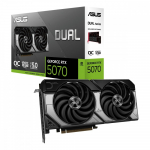 Graphics card GeForce RTX 5070 DUAL 12GB GDDR7 192BIT HDMI/3DP | 90YV0M17-M0NA00 | 4711636046213