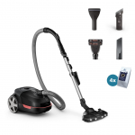 Vacuum Cleaner|PHILIPS|Bagged|900 Watts|Capacity 4 l|Noise 77 dB|Black|Weight 4.6 kg|XD6142/12 | XD6142/12 | 8720389038303