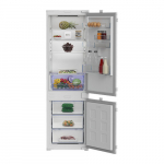 BEKO Refrigerator | B3BCNA294HS | Energy efficiency class E | Built-in | Combi | Height 177.5 cm | No Frost system | Fridge net capacity 194 L | Freezer net capacity 76 L | Display | 37 dB | White | B3BCNA294HS | 8690842739613