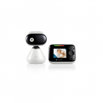 Motorola | Video Baby Monitor | PIP1200 2.8" | 2.8" diagonal color screen; 2.4GHz FHSS wireless technology for in-home viewing; Digital zoom; Secure and private connection; LED sound level indicator; Two-way talk; Room temperature monitoring; Infrare ...