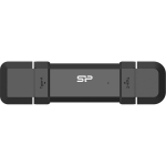 Silicon Power DS72 USB flash drive 250 GB USB Type-A / USB Type-C 3.2 Gen 2 (3.1 Gen 2) Black | SP250GBUC3S72VPK | 4713436157434