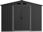 Saska Garden Domek ogrodowy narzędziowy metalowy 259X257X202CM | 5902431061702 | 5902431061702