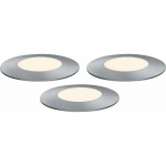 Paulmann Outdoor Plug and Shine Floor Mini zestaw do rozbudowy IP65 3000K 3x2,5W 24V 55mm (PL93949) - | 1893-uniw | 4000870939499