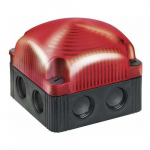 Werma Sygnalizator ostrzegawczy czerwony 24V DC LED błyskowy podw&oacute;jny (853.110.55) | 853.110.55 | 4049787022245