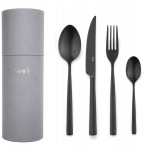 Verlo SU BLACK Zestaw 24 el. z tubą Verlo | V-7000B-SET | 5908284714055