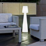 New Garden NEW GARDEN lampa podłogowa LOLA 110 BATTERY biała | LUMLL110WLNW | 8436542234894