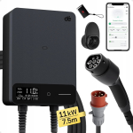 Ładowarka Stacjonarna ładowarka wallbox d auta EV 11kW na siłę z kablem typ 2 7,5m | 6975828001536 | 6975828001536