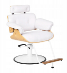 Activeshop Fotel fryzjerski Gabbiano Florencja biały z białą podstawą | 5906717470677 | 5906717470677