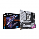 Gigabyte B760M AORUS ELITE WIFI6E GEN5 | Processor family Intel | Processor socket LGA1700 | DDR5 | Supported hard disk drive interfaces M.2, SATA | Number of SATA connectors 4 | B760M A E WF6E GEN5 | 4719331872069