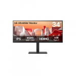 LCD Monitor|LG|34 "|3440 x 1440 pixels|Wide Quad HD|Native aspect ratio 21:9|LCD|Curved|34BA75QE-B | 34BA75QE-B | 8806096207345