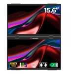 Verbatim Dualer tragbarer Monitor 15,6 Full HD 1080p Essentials | 32403 | 023942324034