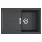 Zlewozmywak Franke Sirius 2.0 S2D 611-78 Tectonite onyx (143.0612.629) | S2D 611-78 Onyx | 7612985817905
