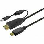 Kabel USB VivoLink USB-C - HDMI 5 m Czarny (PROUSBCHDMIUSBB5) | PROUSBCHDMIUSBB5 | 5715063066102