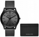 Zegarek Michael Kors Zegarek Męski + Etui na karty MICHAEL KORS MK1085SET + BOX | MK1085SET | 796483630604