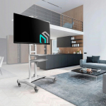 Onkron Mobilny stojak do TV 50''-83'' do 90 kg ONKRON TS1881 Biały | TS1881 | 4603728441023