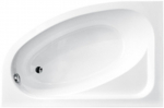 Wanna Besco WANNA ASYM CORNEA 140X80X54 LEWA +W | #WAC-140-NL | 5908239681302