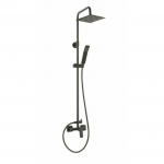 Zestaw prysznicowy Ferro NP81-BVI7UVL-GM / FERRO / VITTO VERDELINE / DESZCZOWNIA ZESTAW NATRYSKOWY Z BAT. BVI7UVL, GUN METAL / | 5903738259618 | 5903738259618