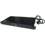 LogiLink Rack acc Fan unit with thermostat black | FAU02FB | 4052792026788