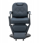 Activeshop Fotel barberski Gabbiano Bruno szary z szarą podstawą | 5906717464911 | 5906717464911