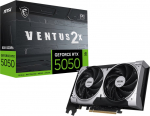 Graphic Card RTX 5050 8GB VENTUS 2X OC GDDR6 128BIT DP/HDMI | GeForce RTX 5050 8G VENTUS 2X OC | 4711377380003