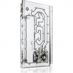 Bitspower Sedna O11DS Distroplate f&uuml;r LIAN LI O11 Dynamic Mini, ARGB - transparent | BPTA-WDPO11DS-P5D | 4712914788870