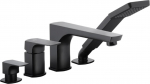 Bateria wannowa KFA Mokait wolnostojące czarny (5535-210-81) | 5535-210-81 | 5907571552455