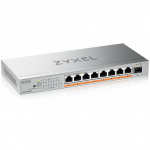 Zyxel XMG-108HP Unmanaged 2.5G Ethernet (100/1000/2500) Power over Ethernet (PoE) | XMG-108HP-EU0101F | 4718937631148