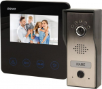 Orno Zestaw wideodomofonowy, bezsłuchawkowy, kolor, LCD 4,3 , czarny, DUX | OR-VID-MT-1050 | 5901477339424