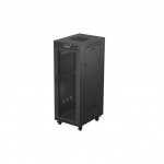 Standing rack cabinet 19 inch 32U 600x800 perforated door LCD black (Flat pack) | FF01-6832-23BL | 5901969446814