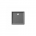 Brodzik Cersanit BRODZIK KWADRATOWY TAKO 80X4 SZARY MAT | AZTS1000322221 | 5901771145332