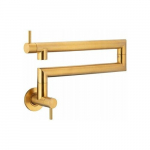 Bateria kuchenna KFA 6623-030-31 DUERO POT FILLER BATERIA KUCHENNA,ZLEW ŚCIENNA, PRZEGUBOWA, BRUSHED GOLD // B-97-00-5-022-GOLD | 5907571660334 | 5907571660334