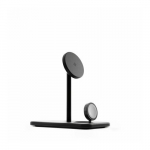Ładowarka Twelve South Twelve South HiRise 3 Deluxe (2024) - stojąca ładowarka bezprzewodowa Qi2 do trzech urządzeń kompatybilna z MagSafe (black) | 811370025452 | 811370025452