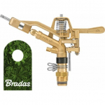 Bradas Mosiężny zraszacz pulsacyjny obrotowy regulowany sektorowy 360 GZ 1'' 50m 0161 | 5907544440161 | 5907544440161