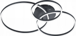 Lampa sufitowa Trio TRIO LED ceiling light 2700-6500K met/sw/mt 670810632 | 670810632 | 4017807503524
