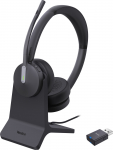 Słuchawki Yealink WH 64 Hybrid Dual ze stacją ładującą (1208739) | 1208739 | 6938818324602