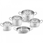 Fissler Zestaw 4 garnk&oacute;w i patelni Fissler Original-Profi | 084-389-05-000/0 | 4009209384009