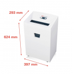 HSM Pure 420 document shredder, 4.5 x 30 mm | 2343111 | 4026631054225