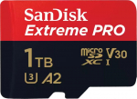 SanDisk Extreme PRO/micro SDXC/1TB/UHS-I U3 / Class 10/+ Adapt&eacute;r | SDSQXCD-1T00-GN6MA | 0619659188535