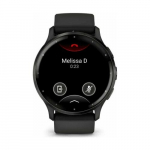 Garmin Venu 3 3.56 cm (1.4") AMOLED 45 mm Digital 454 x 454 pixels Touchscreen Black Wi-Fi GPS (satellite) | 010-02784-01 | 0753759314743