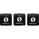 R&Oslash;DE Wireless ME Dual - compact wireless microphone system with two transmitters for two-channel recording | WIMEDUAL | 698813014644