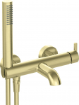 Bateria wannowa Deante Silia ścienne złoty (BQS R11M) | BQS R11M | 5907650826958
