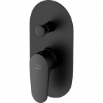 Bateria wannowa Cersanit Inverto podtynkowe czarny + złoto (S951-282) | S951-282 | 5902115799716