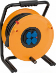 Brennenstuhl Przedłużacz bębnowy Brobusta IP44 4 x 230V czarny 50m (1319014) | 1319014 | 4007123061235