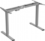 Powerton Stelaż / podstawa biurka, elektycznie regulowany, regulacja rozstawu 500mm, system antykolizyjny, szary, 100 kg nośność, Powerton | WPESD1G | 8590274793217